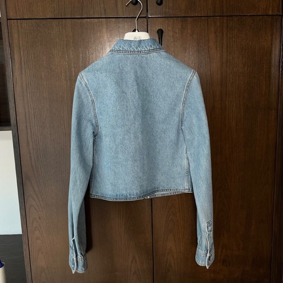 Authentic Fendi Perfect Baguette Denim Jacket Size IT36 - Picture 14 of 14